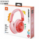 Auriculares BLUETOOTH JBL Junior 470NC con Cancelación de Ruido Rosa