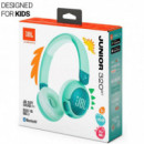 Auriculares BLUETOOTH JBL Junior 320BT Infantil con Control Parental Verde