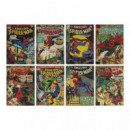 Pack 8 posavasos portadas comics Spiderman