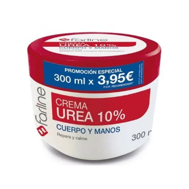 FARLINE Crema Urea Cuerpo y Manos 1 Envase 300 M