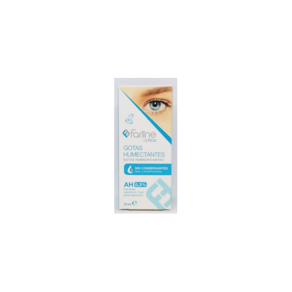 FARLINE Optica Gotas Humectantes Ah 0.3% 1 Frasc