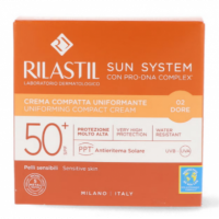 RILASTIL Sun System 50+ Compacto Dore SPF50