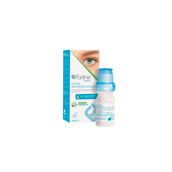 FARLINE Optica Gotas Irritacion Ocular Aloe Vera