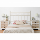 CABECERO DE FORJA MOD. 108 CAMA DE 105 CM COLOR BLANCO