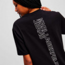 Vestido Camiseta con Logotipo  KARL LAGERFELD JEANS
