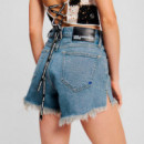 Pantalones Cortos Vaqueros Desgastados  KARL LAGERFELD JEANS