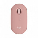 LOGITECH Raton Inalambrico Pebble 2 M350S Rosa