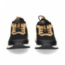 Deportivo Malla Beige+negro  HUGO