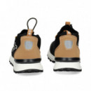 Deportivo Malla Beige+negro  HUGO