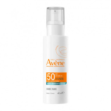 Eau Thermale SPF50 Fluido Antiimperfecciones SPF50  AVÈNE