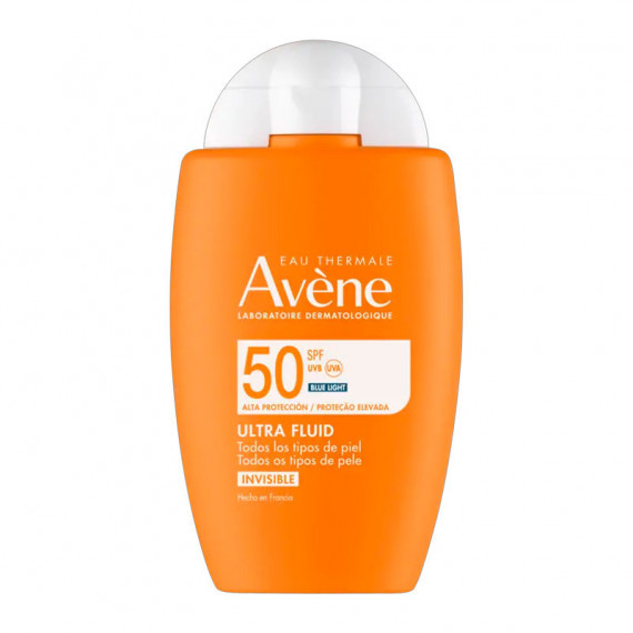 Ultra Fluid SPF50 Protector Solar Facial Invisible  AVÈNE