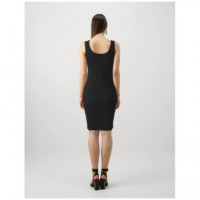 Vestido GUESS Negro Logo