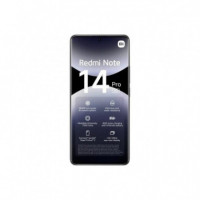 Smartphone XIAOMI Redmi Note 14 Pro 6.67 Fhd+ 8GB/256GB/200MP/NFC/5G Black