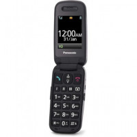 PANASONIC Telefono Movil de Tapa con Sos KX-TU446 Granate