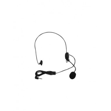 Iks Microfono de Cabeza Clavija 3.5MM 1 Mtr Headset 30KS Negro  LALO