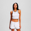 Camiseta sin Mangas con Detalle de Ribete  KARL LAGERFELD JEANS