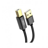 XO Cable Impresora A-b 1.5MTRS Negro