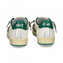 Dep.piel+craquelado Verde+blanco  PREMIATA