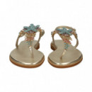 Esclava Pedreria Piel Oro  EXE