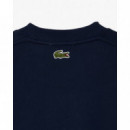 Camiseta de Algodón con Estampado Exclusivo de LACOSTE