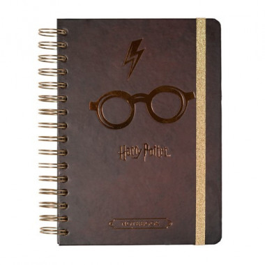 Cuaderno Harry Potter Tapa Forrada A5  GRUPO ERIK