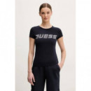 New Kiara Ss T-shirt Daring Ocean  GUESS