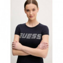 New Kiara Ss T-shirt Daring Ocean  GUESS