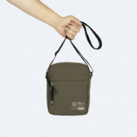 Teca Recycled Crossbody C/khaki Caqui  MUNICH - Guanxe Atlantic Marketplace