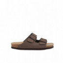 Calzado Sandalia GENUINS Hawaii Vegan Dark Brown