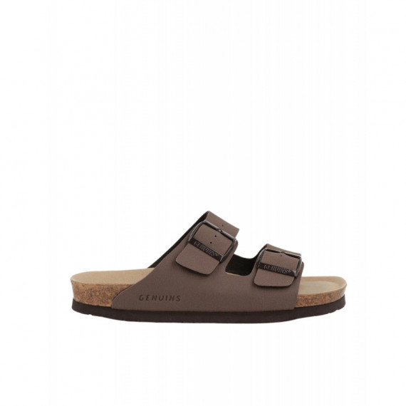 Calzado Sandalia GENUINS Hawaii Vegan Dark Brown
