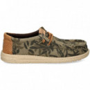 Gualaby Palmeras Kaki  HEY DUDE