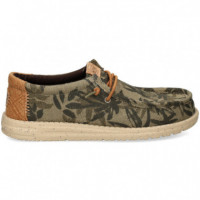 Gualaby Palmeras Kaki  HEY DUDE