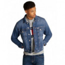 Ryan Rglr Trckr Jckt CH0152 Denim Dark  TOMMY JEANS