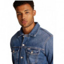 Ryan Rglr Trckr Jckt CH0152 Denim Dark  TOMMY JEANS