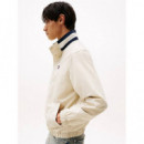 Tjm Dna Collar Ess Jacket Newsprint  TOMMY JEANS