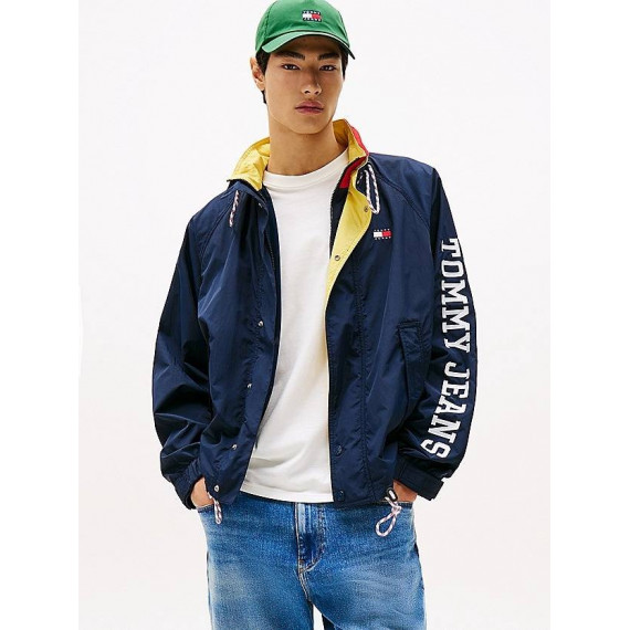 Tjm Clr Blck Jacket Dark Night Navy / Re  TOMMY JEANS