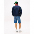 Tjm Clr Blck Jacket Dark Night Navy / Re  TOMMY JEANS