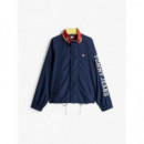 Tjm Clr Blck Jacket Dark Night Navy / Re  TOMMY JEANS