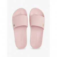 Th Monogram Poolside Foggy Pink  TOMMY HILFIGER