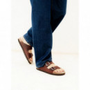 Calzado Sandalias GENUINS Hawaii Piel Engrasada Habana