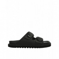 Calzado Sandalia GENUINS Galia Leather Black