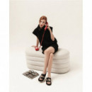 Calzado Sandalia GENUINS Galia Leather Black