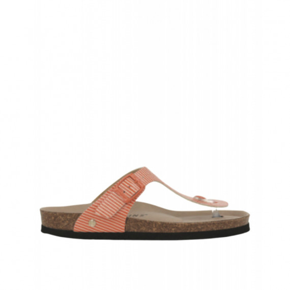 Calzado Sandalias GENUINS Rosas Vegan Nautic Salmon