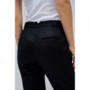 SALSA JEANS Pantalones Mujer Pantalones Chinos Salsa de Lino Negros