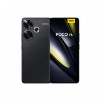 Smartphone XIAOMI Poco F6 6.67 1.5K Snapdragon 8GB/256GB/50MP/5G Black