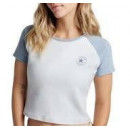 Chuck Patch Colorblock Ss Top Light Retro Grey Heather CONVERSE