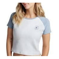 Chuck Patch Colorblock Ss Top Light Retro Grey Heather CONVERSE