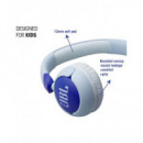 JBL Auricular de Casco Junior 320 con Cable Azul