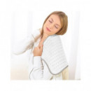 BEURER Almohadilla Electrica de Calor HKM400 Funda Microfibra de Felpa 47 X 34CM 100W Blanca