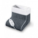 BEURER Calientapies Fw 20 Cosy Gris Adeacuado para Calzado Nº 47 32X26X26CM Lavable